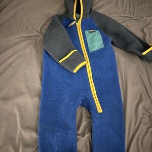 L.L. Bean Retro Mountain Classic Fleece Bunting, Colorblock